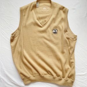 Mens Golf Sweater Vest - Pebble Beach Links